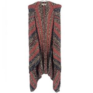 Simply Noelle Mixed Stitch Multicolor Sweater Vest